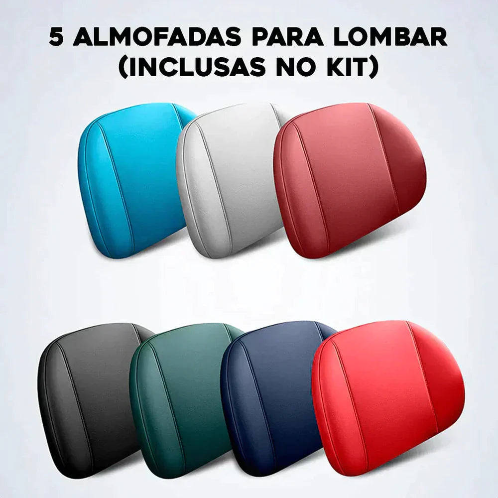 [BLACK NOVEMBER] Kit Capas de Bancos + Kit Tapetes de Luxo  | Completo para Bancos Dianteiros e Traseiros Sob Medida