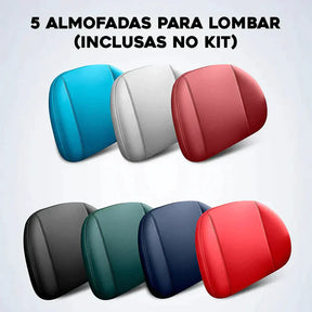 [BLACK NOVEMBER] Kit Capas de Bancos + Kit Tapetes de Luxo  | Completo para Bancos Dianteiros e Traseiros Sob Medida